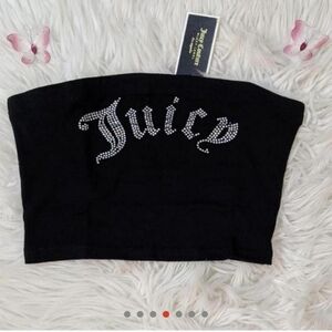 Y2K Juicy Couture tube top